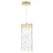 Cwi Lighting Carolina LED Pendant With Gold Leaf Finish 1090P5-1-620-A - alternate 2